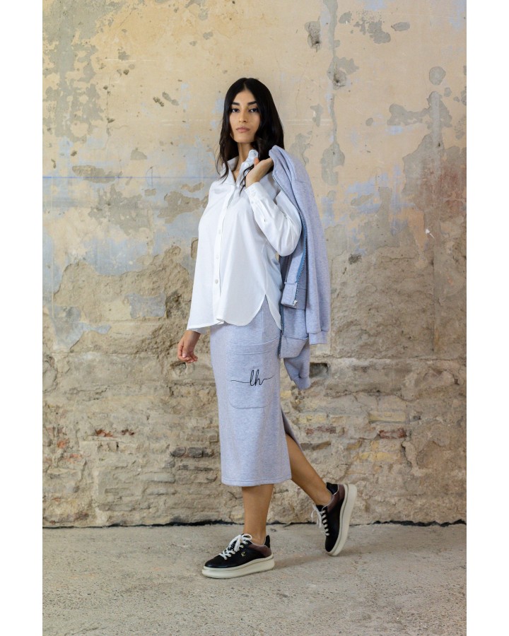 Chaqueta gris punto 2